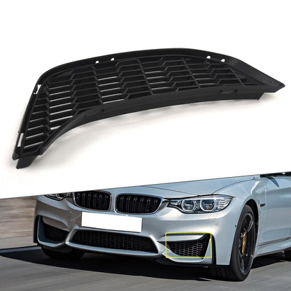 Front Bumper Fog Light Grille Trim for BMW M3 M4 F80 F82 F83 (2012-2018)