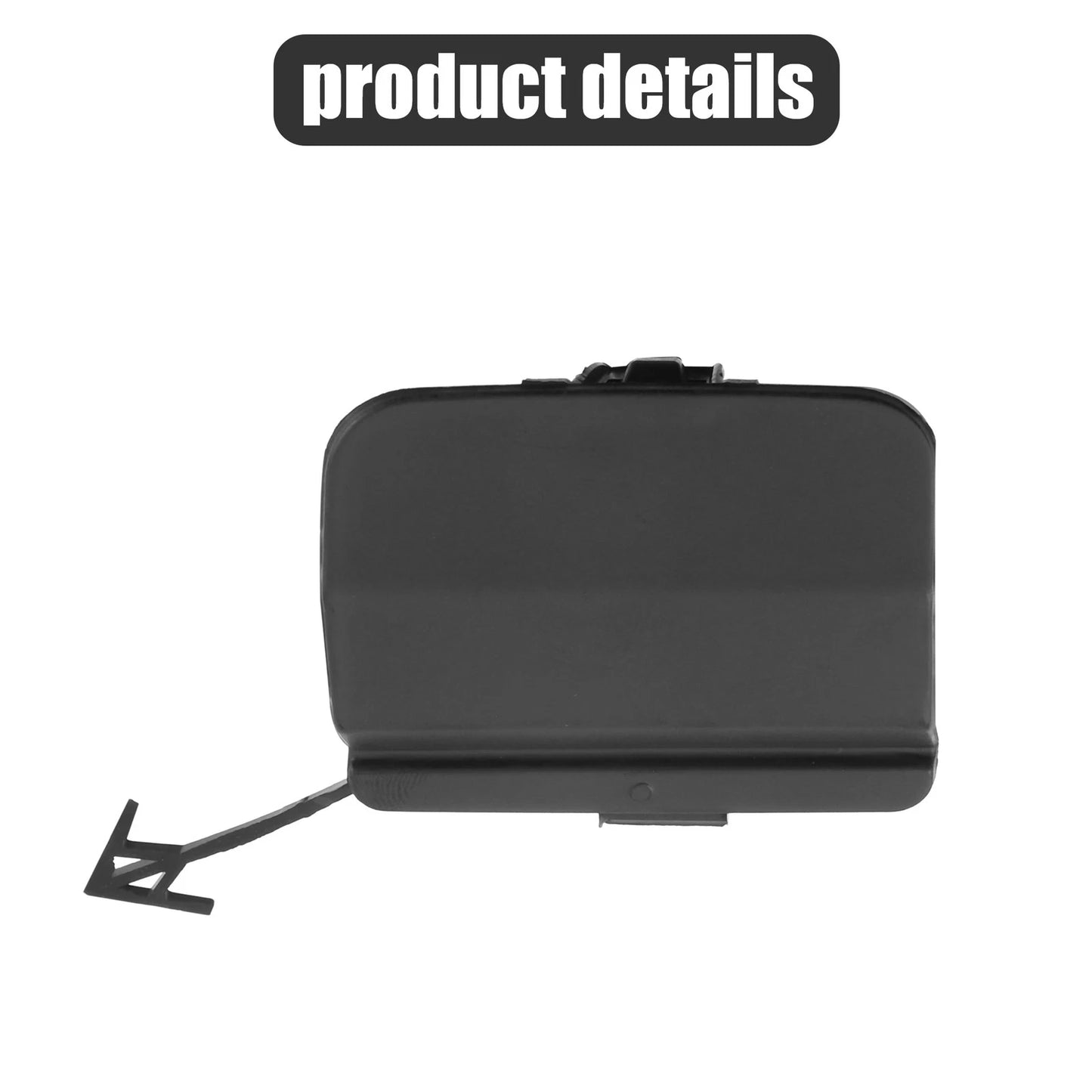 1 x Rear Bumper Tow Hook Cover Towing Eye Cap Fit for Chevrolet Cruze Black