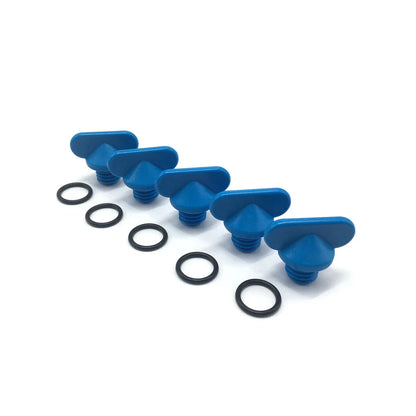 Manifold Engine Block Drain Plugs Pack of 5 for Mercruiser 18-4226