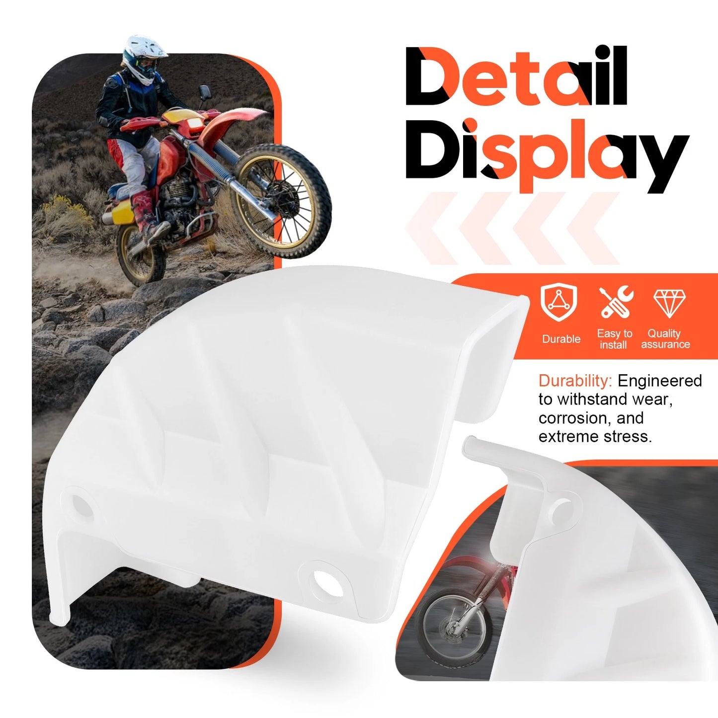 Rear Disc Brake Guard Cover for Honda XR250R/XR400R/XR600R/XR650L