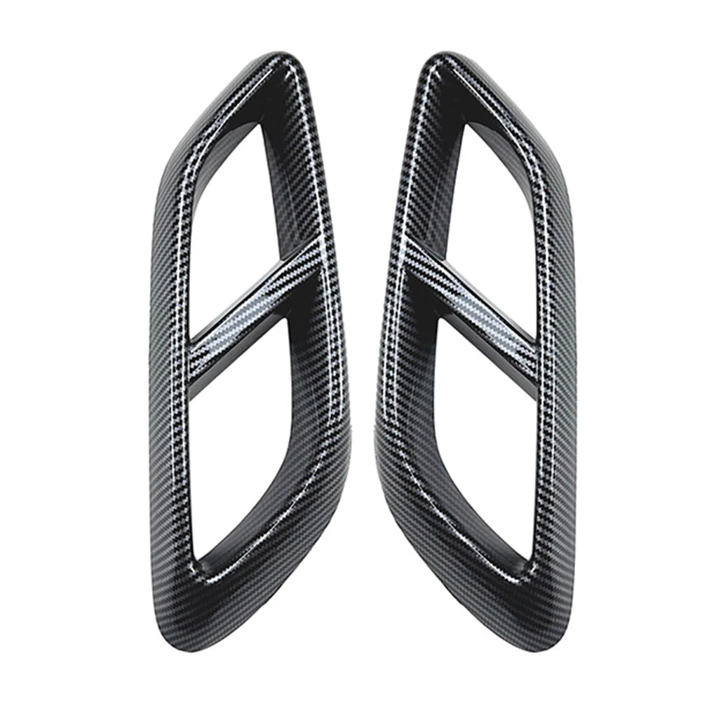 Carbon Fiber Rear Exhaust Pipe Outlet Cover for Benz CLE Coupe (2024)
