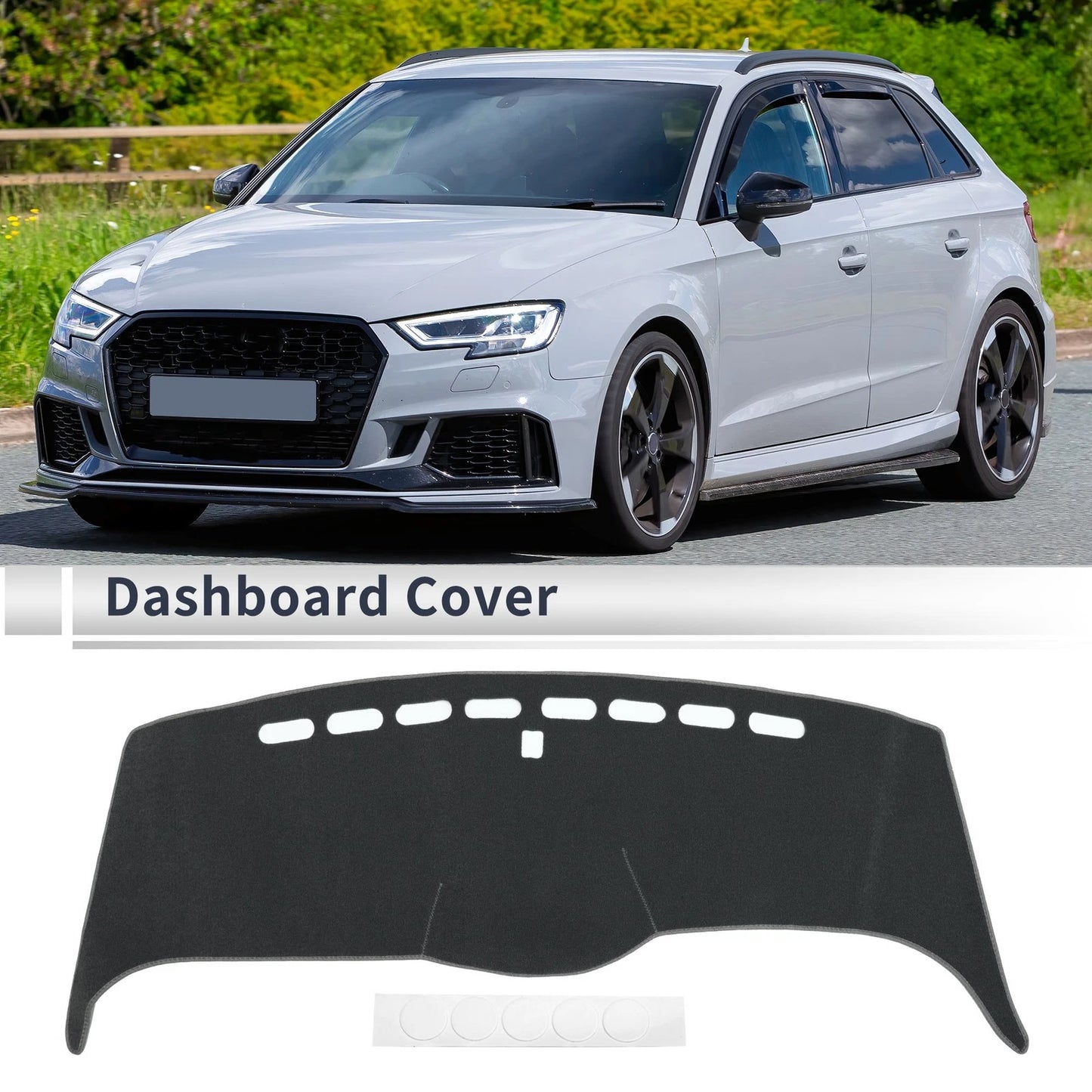 Dash Cover Mat for Honda Odyssey RB1 RB2 (2003-2008) Sun Protector Gray