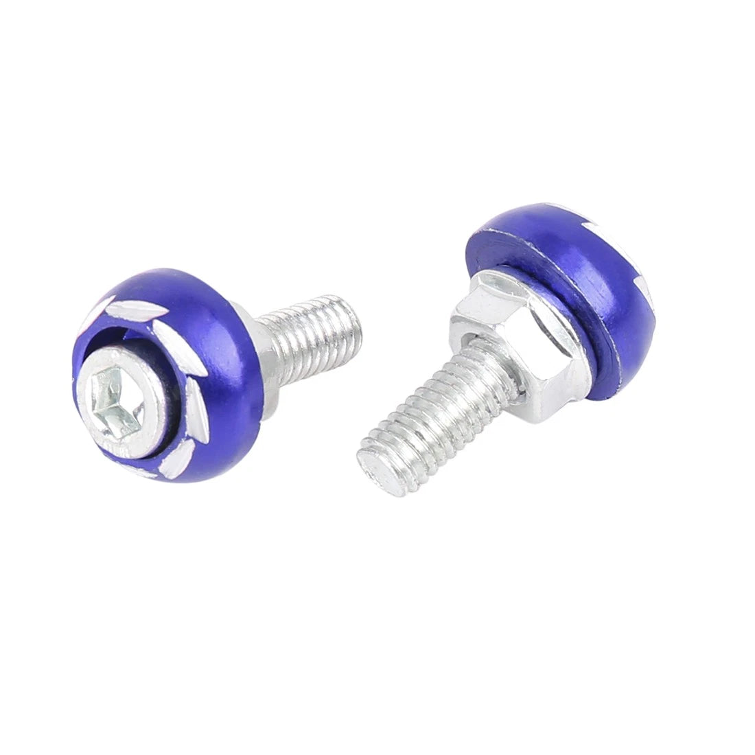 4pcs 6mm Metal Motorcycle License Plate Frame Bolt Screw for Make/Model