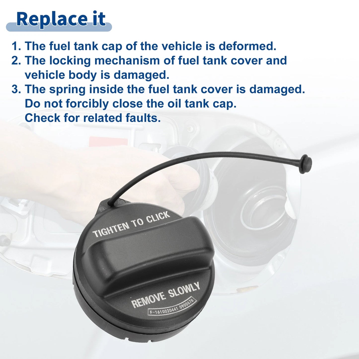 Gas Cap Cover for Honda Accord (2008-2017)