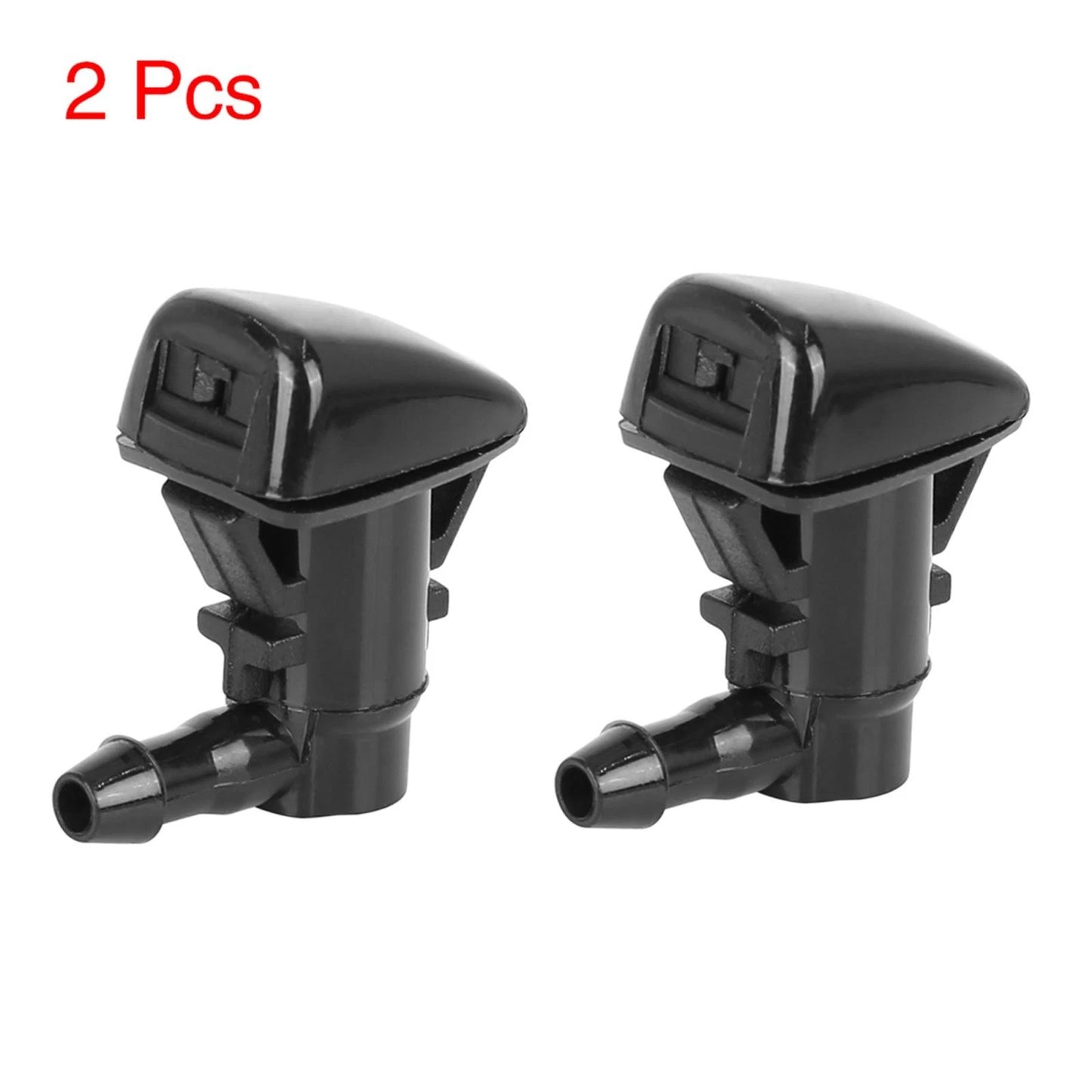 2 x Windshield Washer Sprayer Nozzles for Ford F250 F350 F450 F550 (2011-2016)