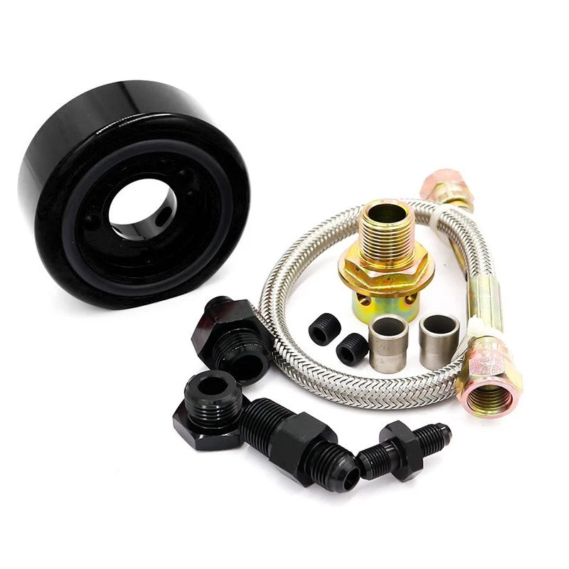 Oil Filter Sandwich Adapter Plate Kit for Acura Honda