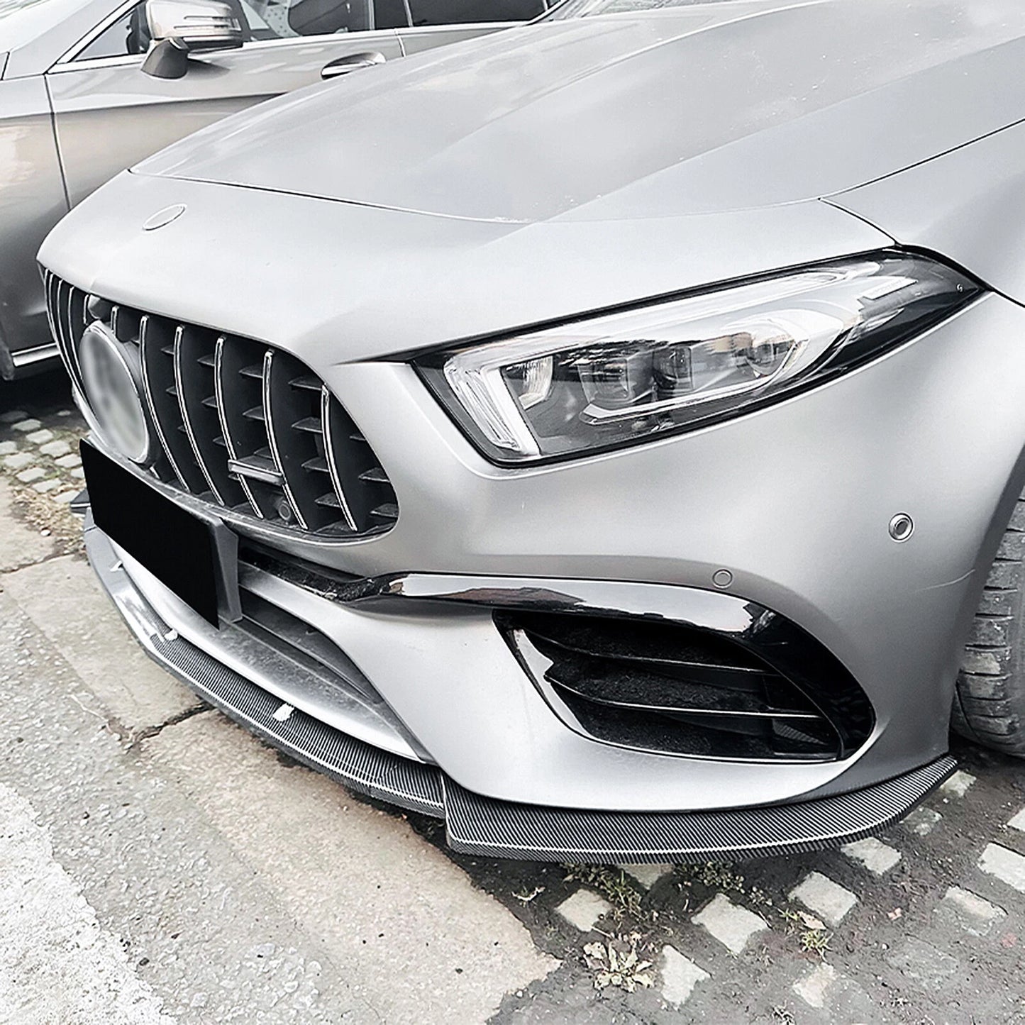 Front Spoiler Lip Splitter Kit for Benz W177 A45 A45S (2019-2023)