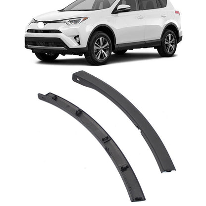 Front Bumper Wheel Fender Molding Trim Left & Right for 2016-2019 Toyota RAV4