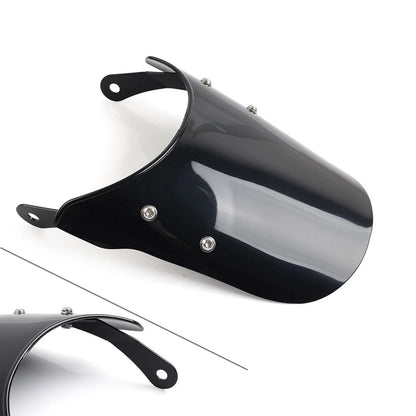 Headlight Windscreen for Yamaha T100 2003-2021 & XSR125 2021-2023 Black