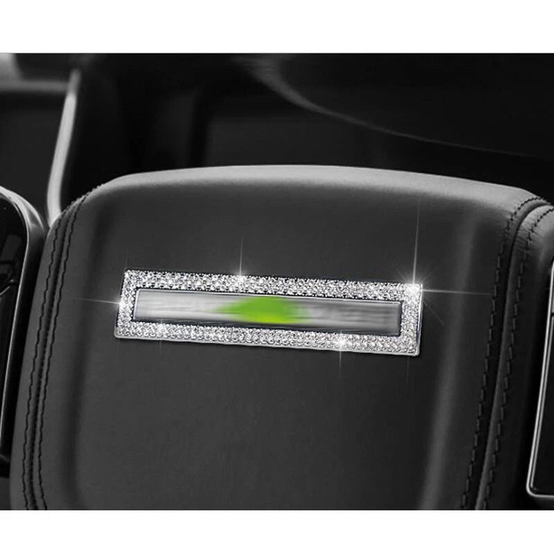 Crystal Center Logo Steering Wheel Cover Trim Fits Range Rover Evoque 2015-2020
