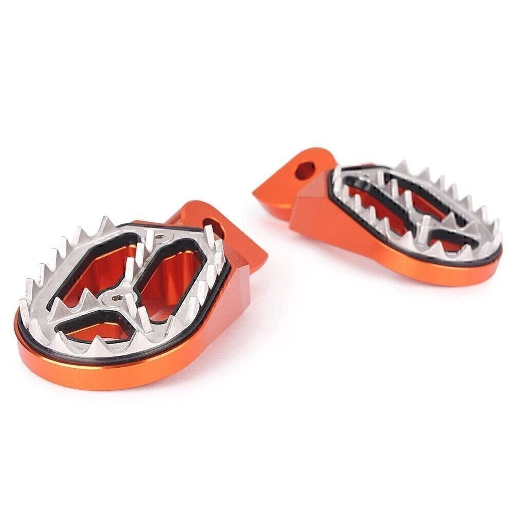 Shark Teeth Dirt Bike Foot Pegs  for YAMAHA YZ85 YZ125 YZ250 YZ450F (99-15)