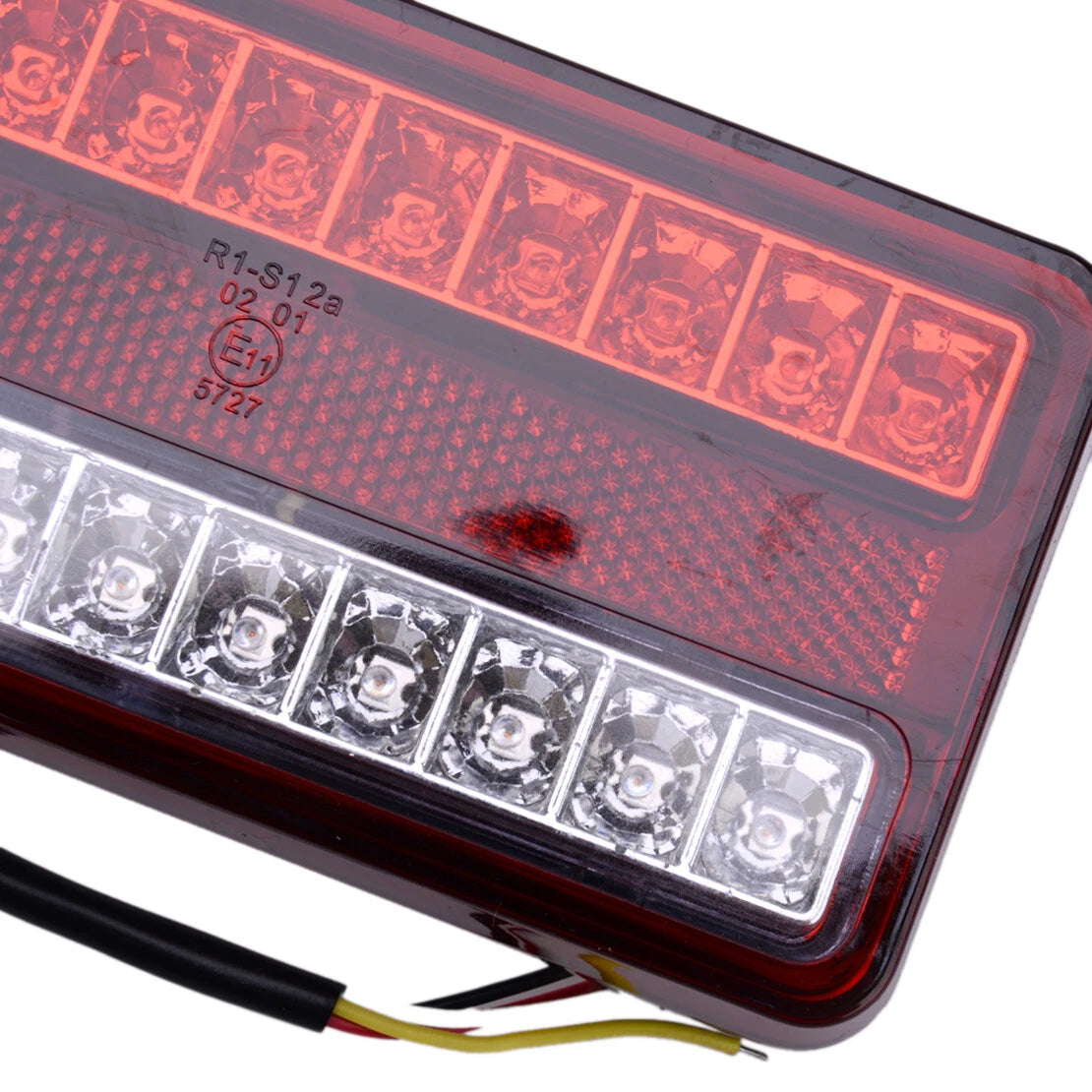 20 LED Rear Brake Light Taillight for Trailer Truck Acc