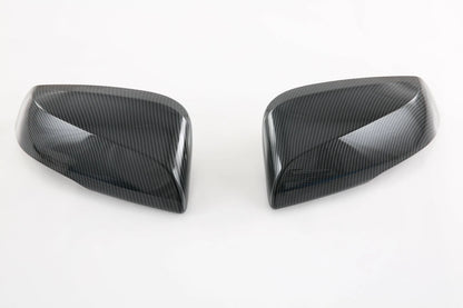 Carbon Fiber ABS Rearview Side Mirror Cover Trim for Toyota Highlander (2020-2023)