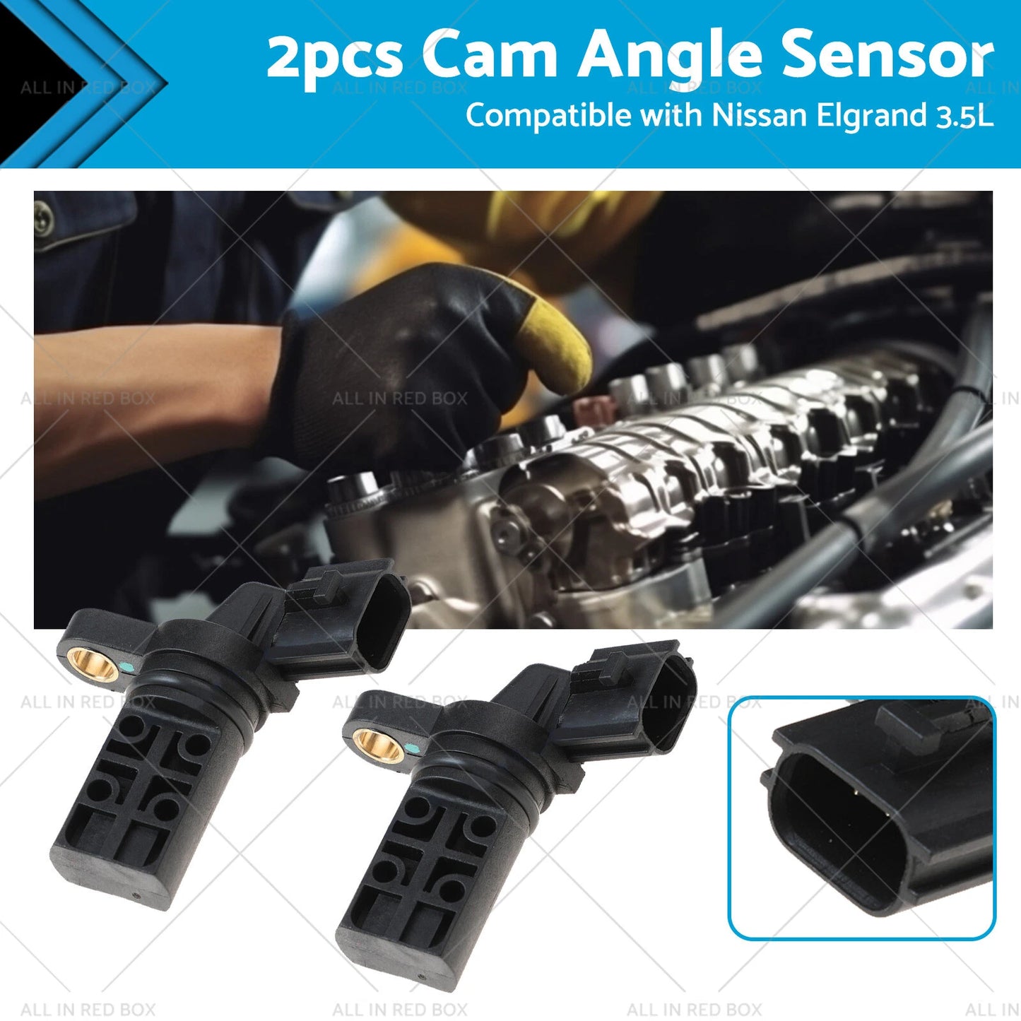 Crank Angle Position Sensor for Nissan Elgrand E51 3.5L VQ35DE (02-10)