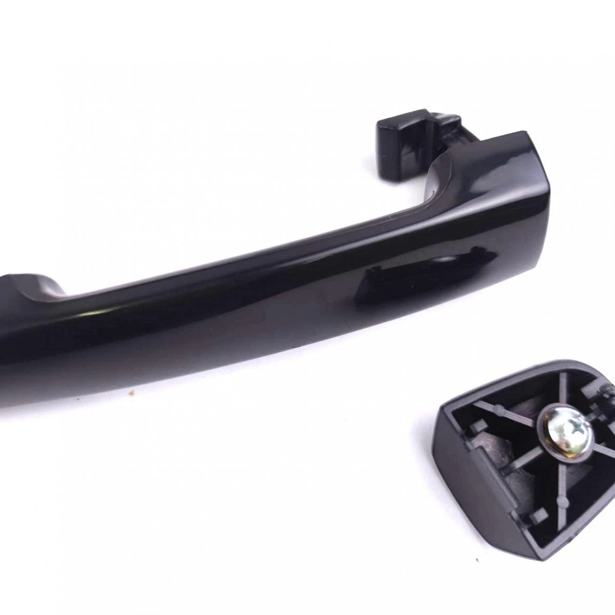 Exterior Door Handle Black Rear L+R Fits Toyota Vios Yaris 4D Sedan 2003-12 D06