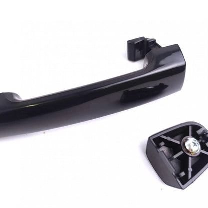 Exterior Door Handle Black Rear L+R Fits Toyota Vios Yaris 4D Sedan 2003-12 D06