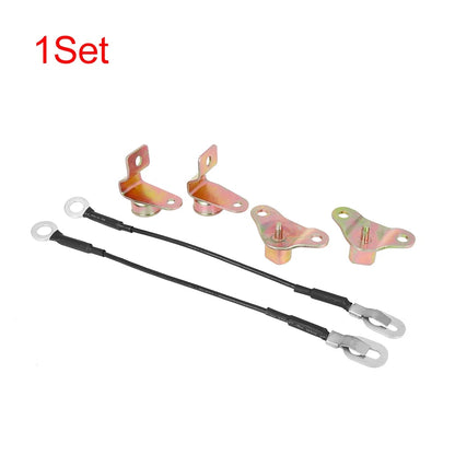 Hinge Repair Kit Tailgate Lift Support Cables for Chevy Silverado GMC Sierra
