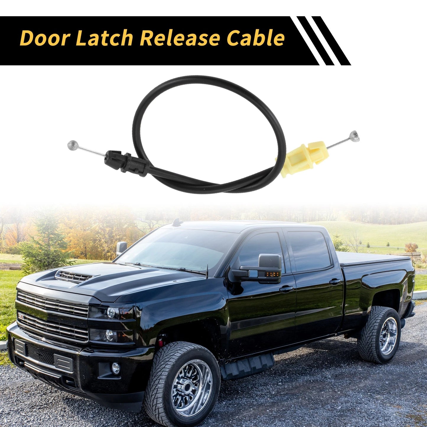 Door Latch Release Cable for Chevrolet Silverado 1500 (2007-2013)