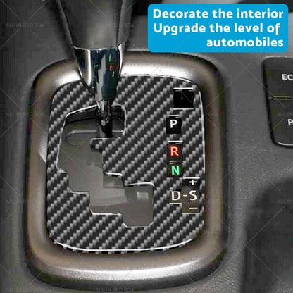 Carbon Fiber Gear Shift Sticker Trim for Toyota Hilux Revo (2015-2023)