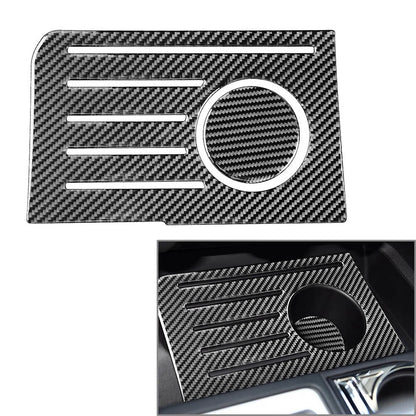 Cup Holder Storage Panel Cover for Toyota Tundra (2014-2021) Black