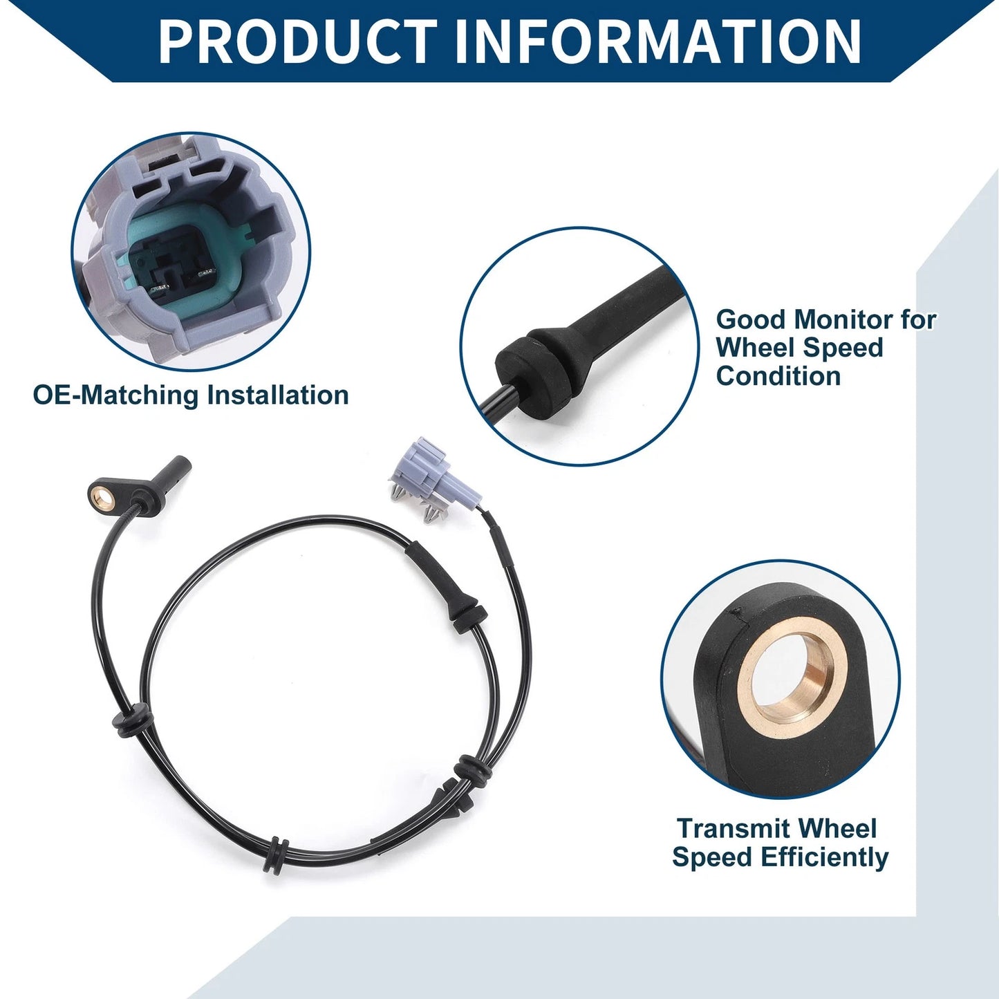 ABS Wheel Speed Sensor for Nissan Frontier (2005-2023)