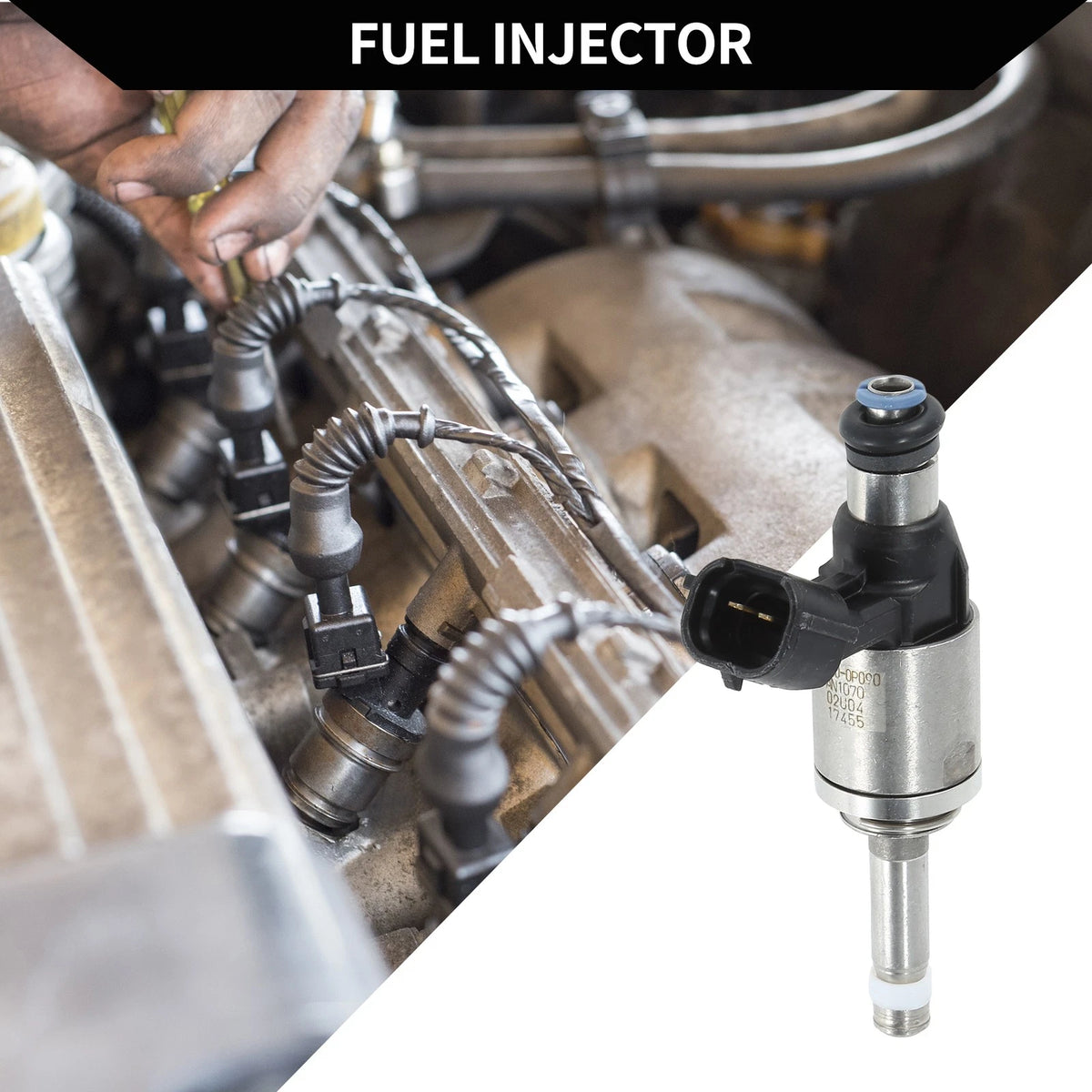 Fuel Injector for Toyota Avalon 2019-2021 3.5L Black 1 x Unit