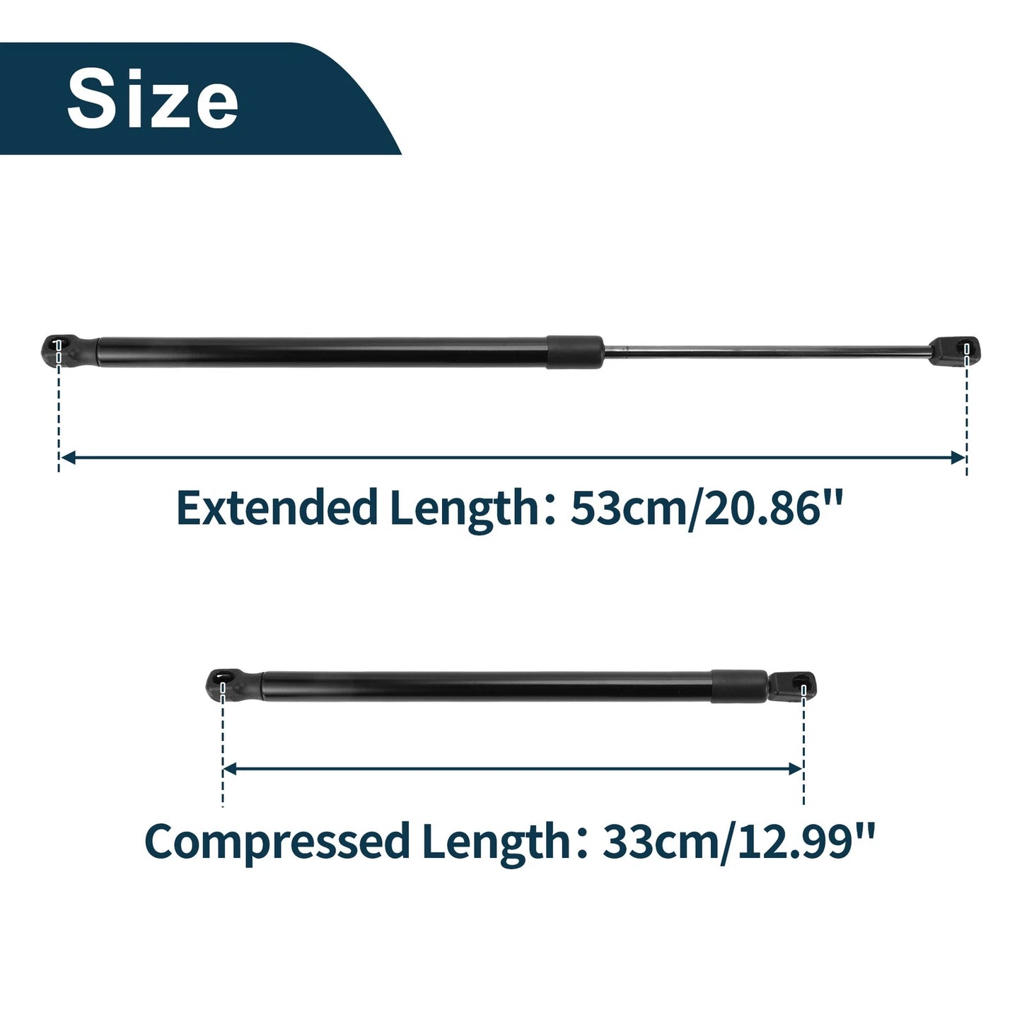 Rear Hatch Lift Supports for Toyota Corolla Verso (2002-2009)