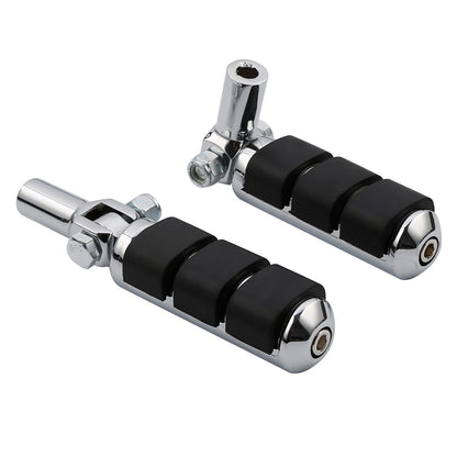 Rear Passenger Footpegs Mounts for Harley Softail Heritage Fatboy (2000-2006)