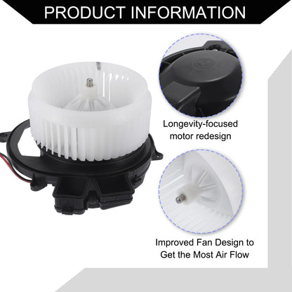 HVAC Heater Blower Motor Assembly for Mercedes-Benz GL350 GL450 (2010-2012)