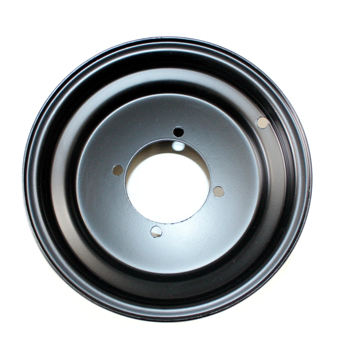 Black 10" Front Wheel Rims for Quad Dirt Bike ATV Buggy (90mm Hole)