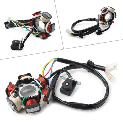 6 Coil Stator Magneto for 50cc 110cc 125cc 150cc GY6 Scooter Moped