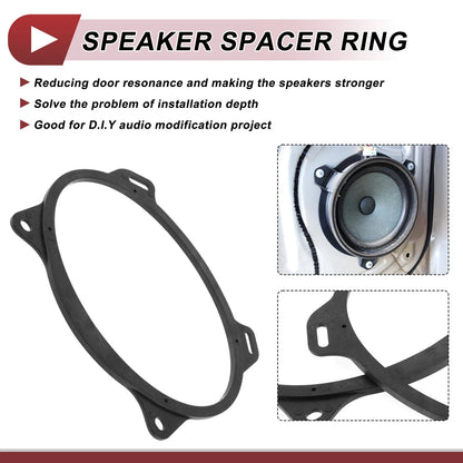 Speaker Spacer Ring Adaptor for Toyota Corolla 2009-2013 6"x9" 2 x Pcs