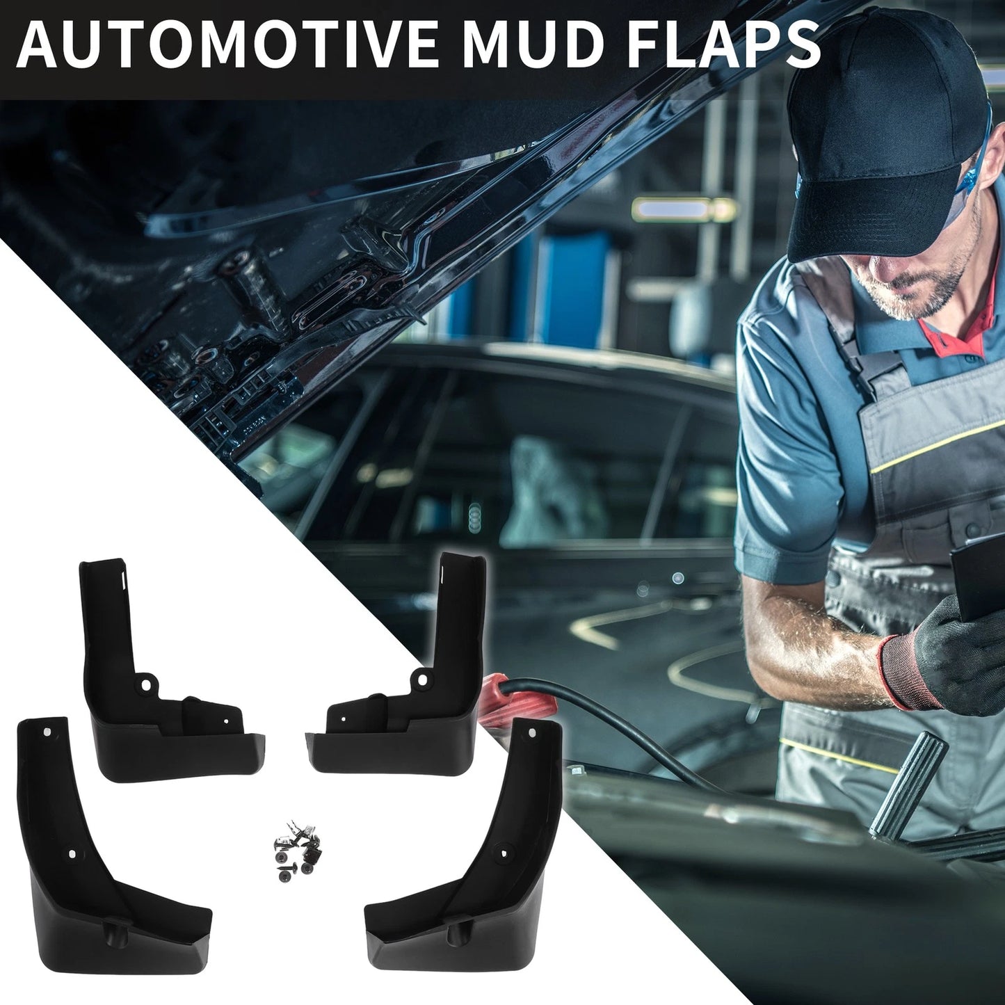 Mud Flap Splash Guards for Mitsubishi Eclipse Cross (2018-2023)