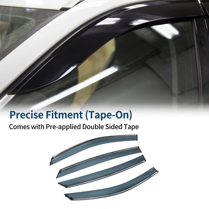 Kia Optima Window Deflectors 1 Set Side Vent Visors (2011-2015)