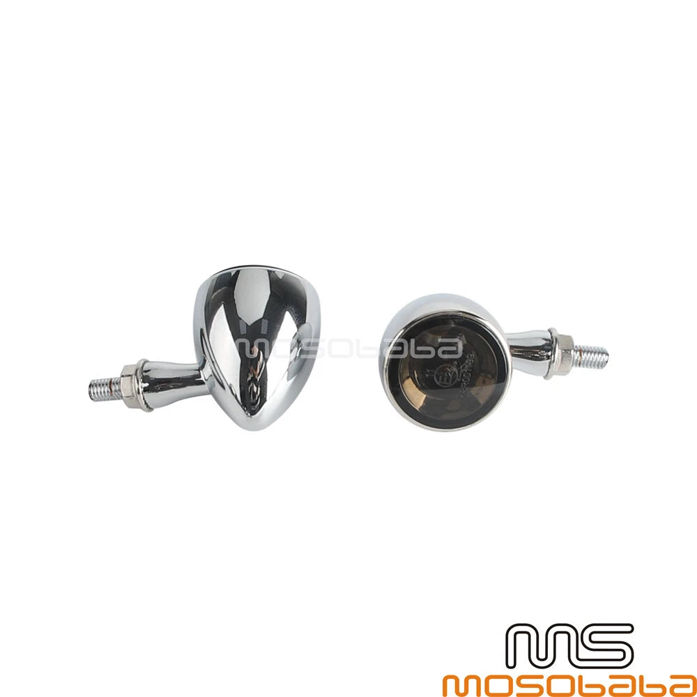 LED Turn Signal Light Indicators w/Smoke Lens for Aprilia Kawasaki