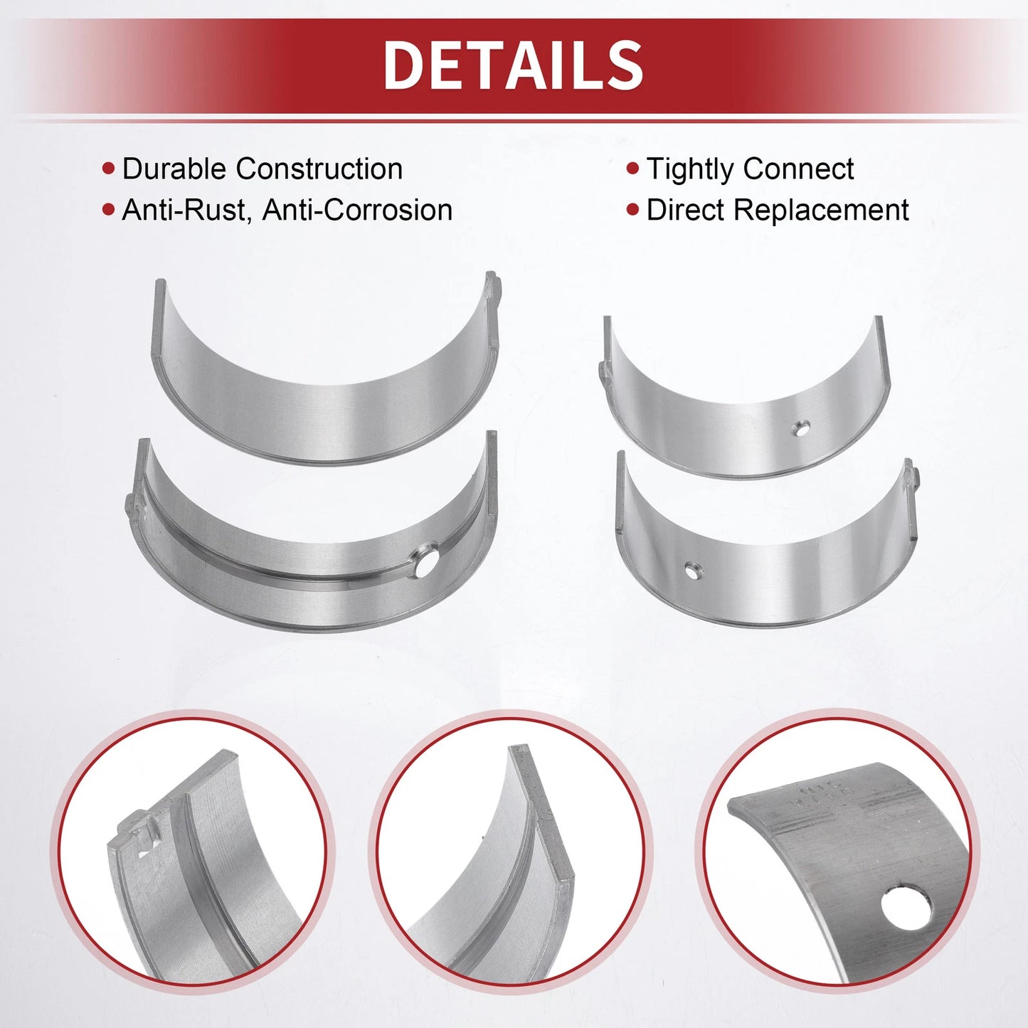 Main & Connecting Rod Bearings for Toyota Hilux (1982-1985)