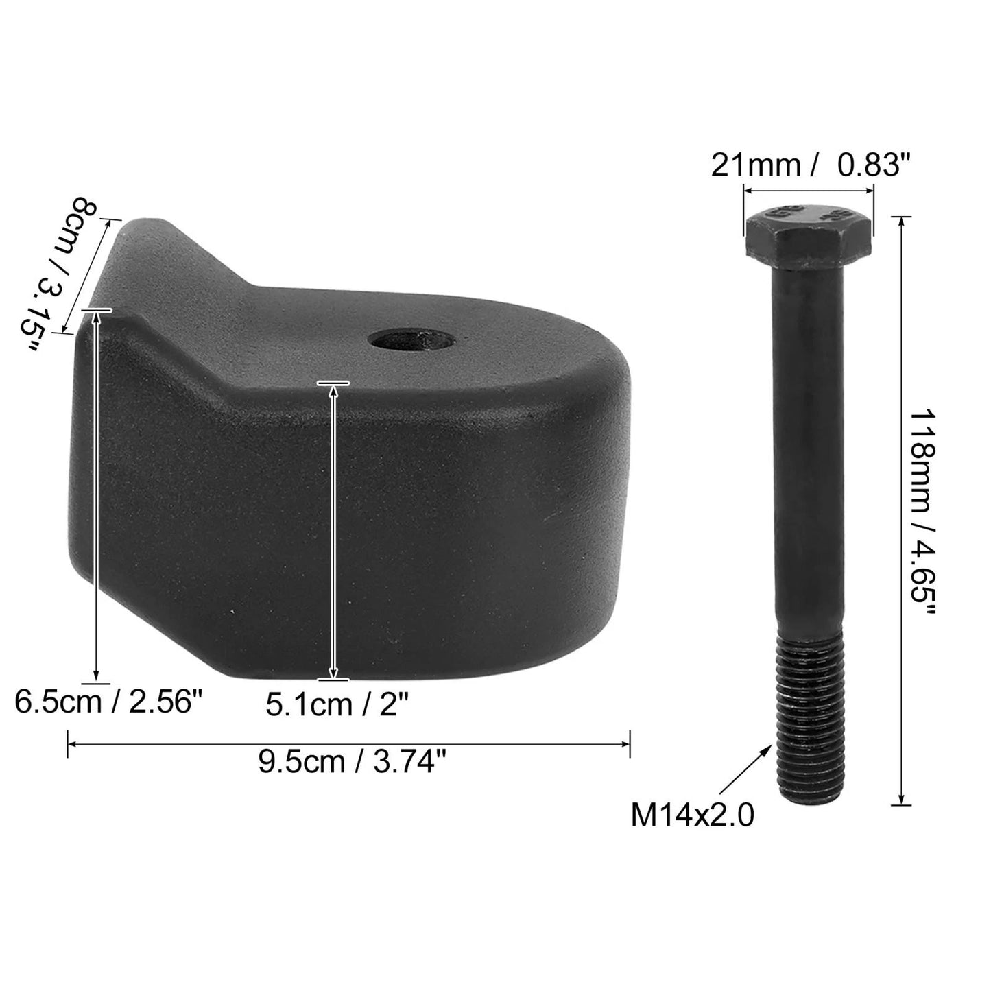 2 x Front Spacer Leveling Kit for Ford F250 F350 Super Duty 2005-2020