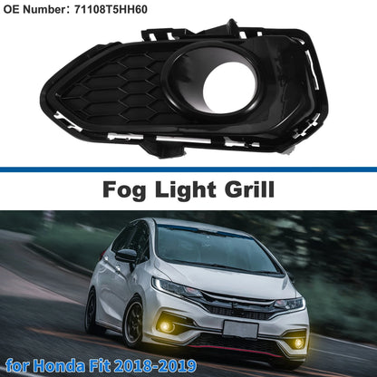 Front Left Fog Light Grill for Honda Fit (2018-2019)