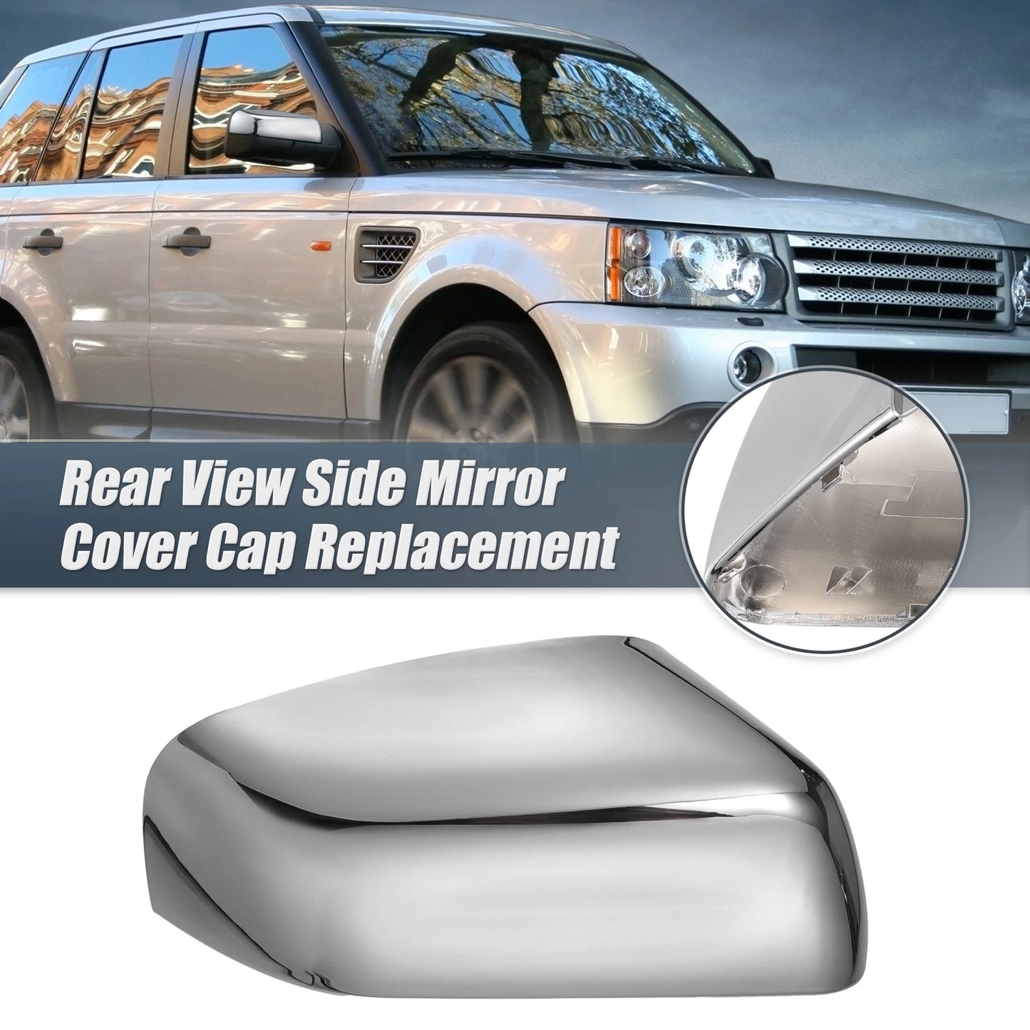 Right Mirror Cover Chrome Plated for Land Rover Range Rover Sport Discovery (2005-2013)