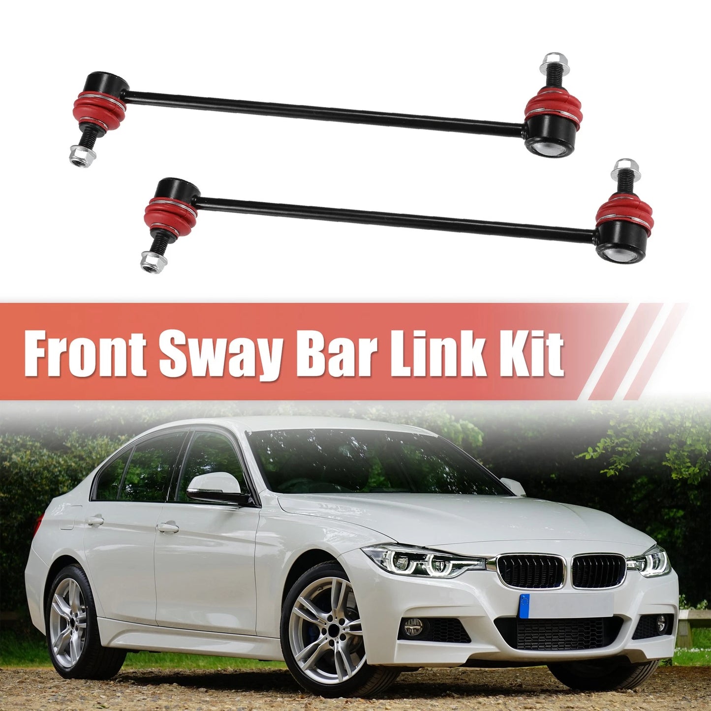 Front Stabilizer Sway Bar End Links for Mazda 3, BMW 740i (2004-2013)