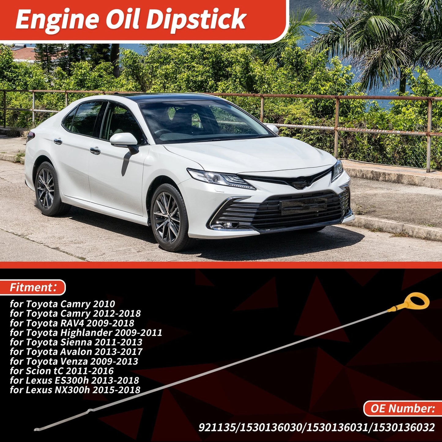 Oil Dipstick for Toyota Camry (1997–2001)