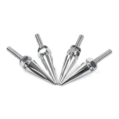 Chrome Windshield Spike Bolts for Harley Road Glide (2015-2023)