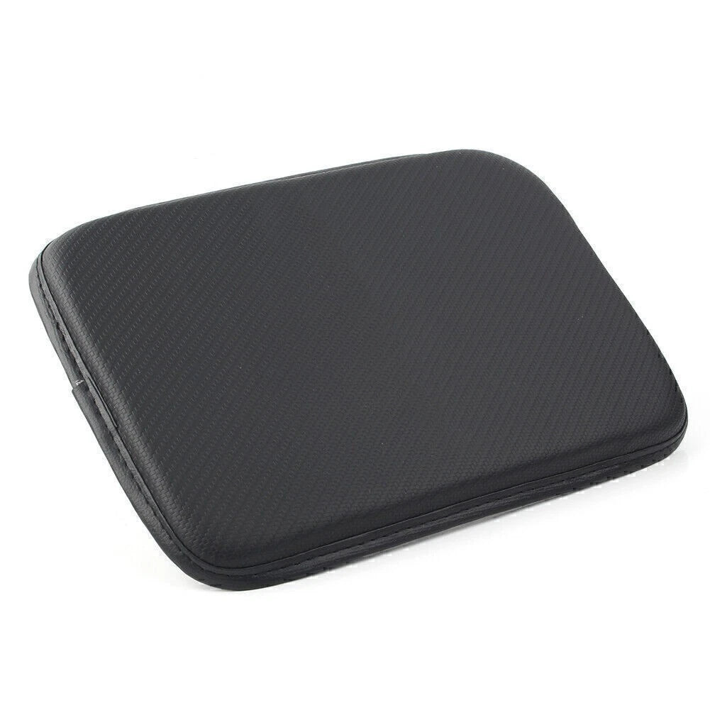 Carbon Center Console Armrest Cushion Mat Pad Cover for Universal Car