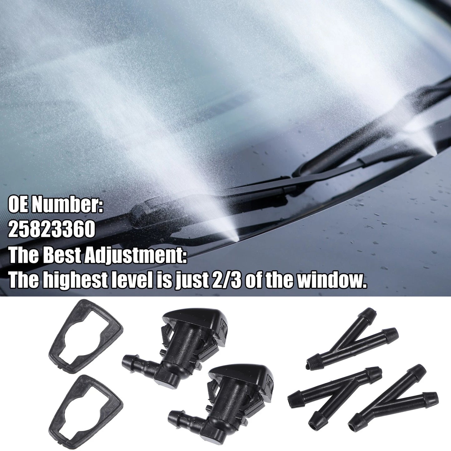 Windshield Washer Water Nozzle Spray for Chevrolet Traverse