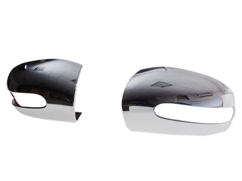 Chrome Mirror Covers for Mercedes Benz W203 W211 (2000-2006)