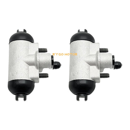 Wheel Cylinder & Brake Shoes Front Rear for Kawasaki Mule (2010–2020)
