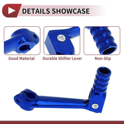 Folding / Gear Shifter Lever Blue for ZongShen NC250