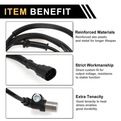 ABS Wheel Speed Sensor for Jeep TJ Front Left Right (1997-2006)