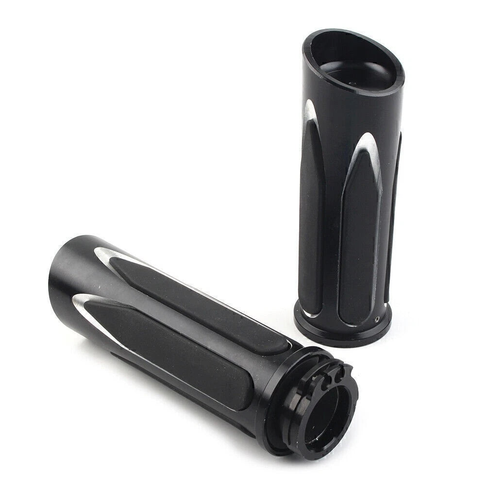 Soft Touch Hand Grips for Harley Touring Street Road Glide Electra Glide