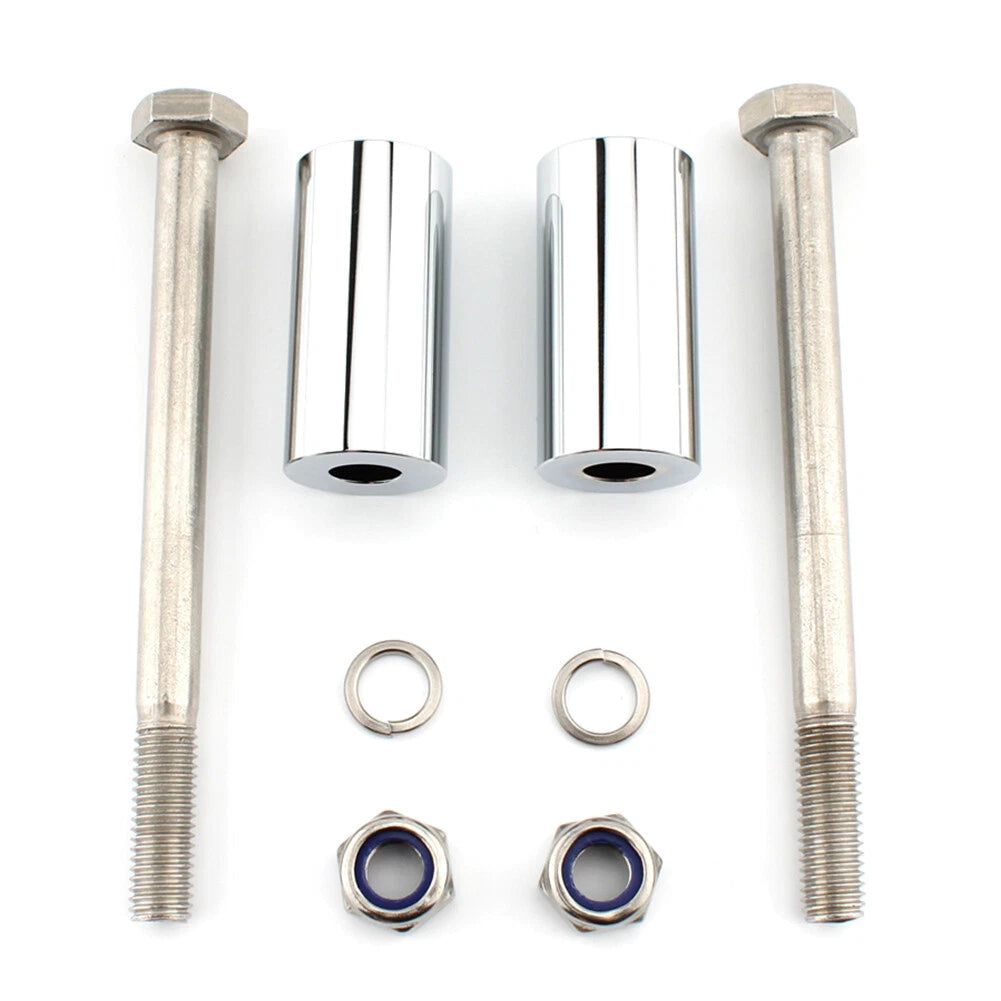 2" Chrome Handlebar Risers for Kawasaki Vulcan 800 900 1500 1600 2000